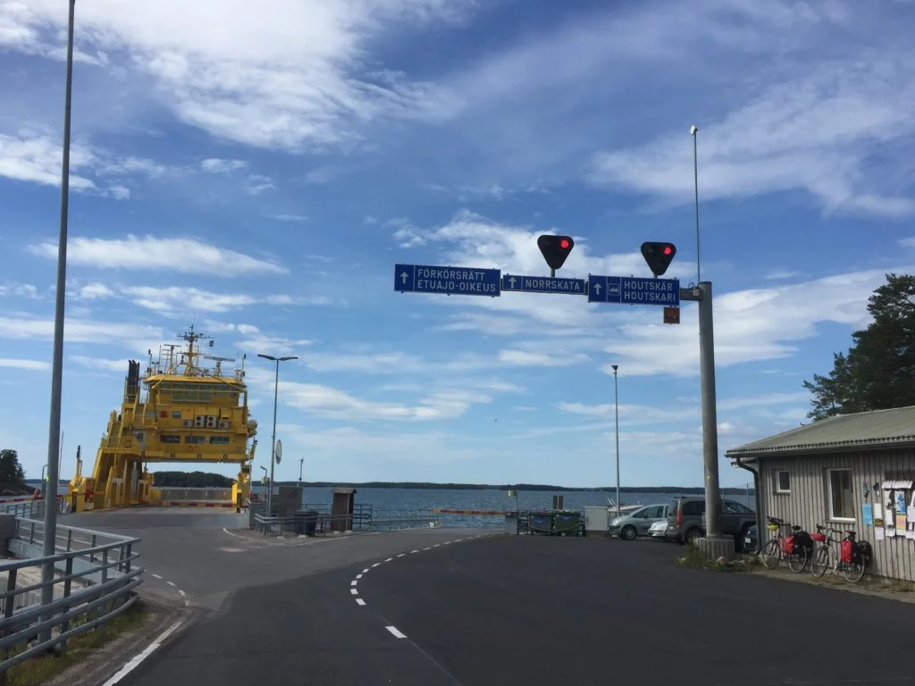 korpo galtby hamn farjfaste